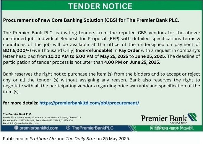 Tender